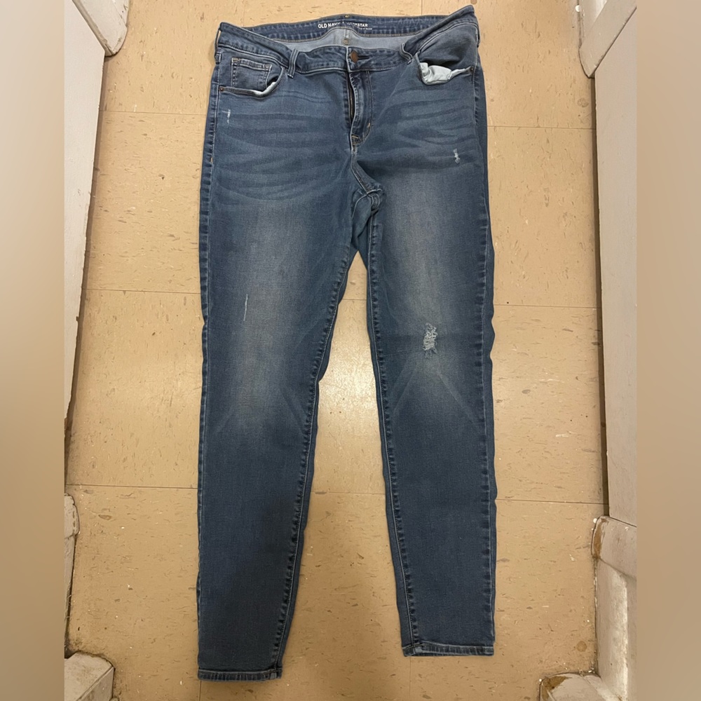 OLD NAVY MID-RISE ROCKSTAR WOMENS SKINNY JEANS